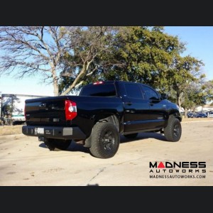 Toyota Tundra Stealth Rear Winch Bumper - Raw Steel WARN M8000 Or 9.5xp